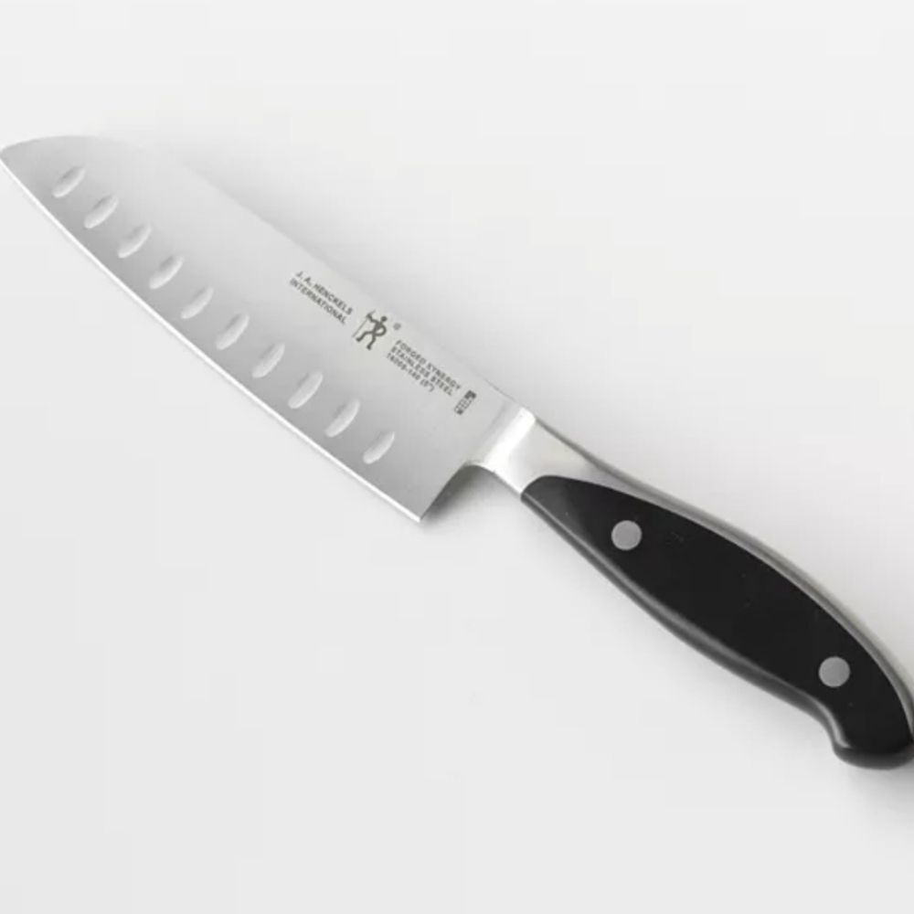 Henckels Synergy Forged Hollow Edge 7" Santoku Knife
